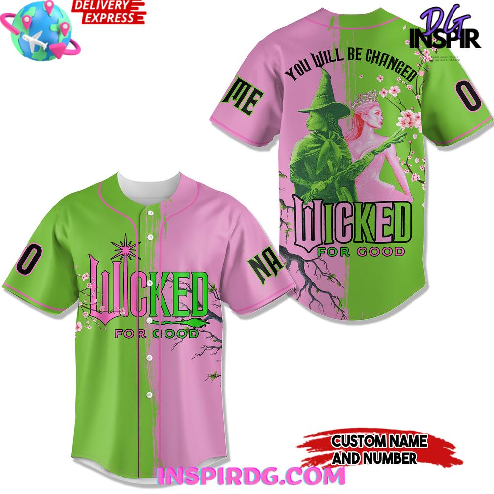 Wicked For Good Limited Edition Baseball Jersey