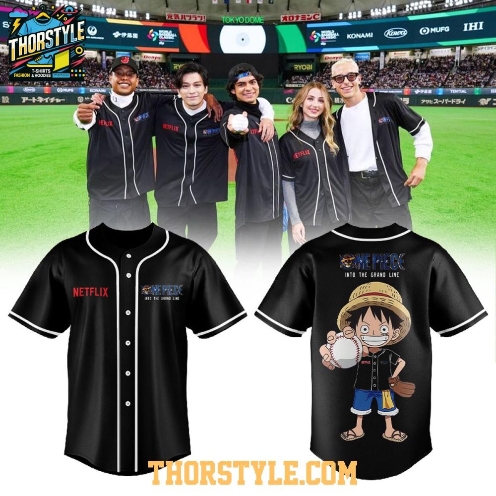 World Baseball Classic One Piece The Straw Hat Crew 2026 Baseball Jersey