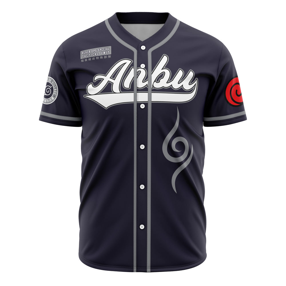 Stylish Anbu Baseball Jersey - Premium Quality Anime-Inspired Sportswear