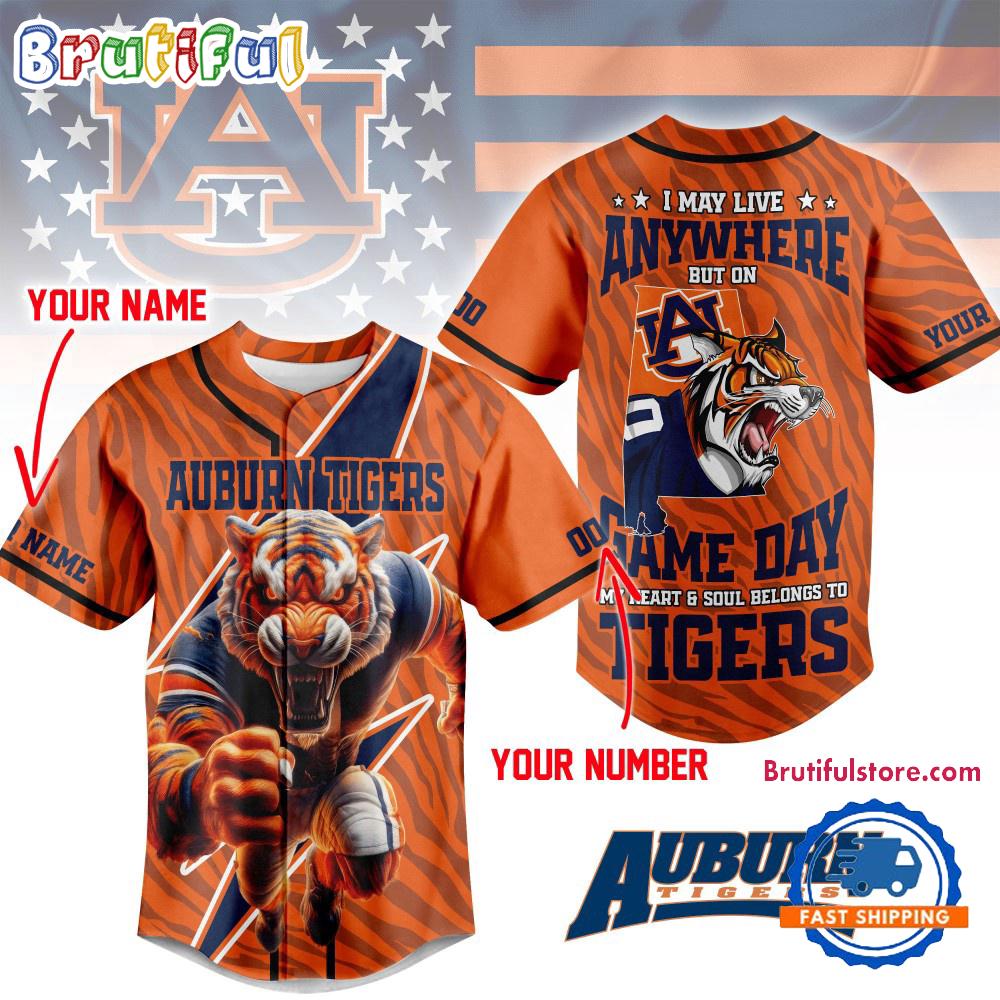 Auburn Tigers 2025 Ncaa Game Day Jersey Shirt