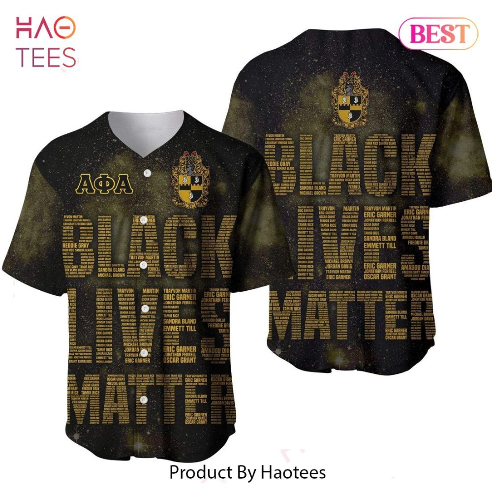 Bold Black Lives Matter Jersey - Stylish Unisex Baseball Shirt By Haotees