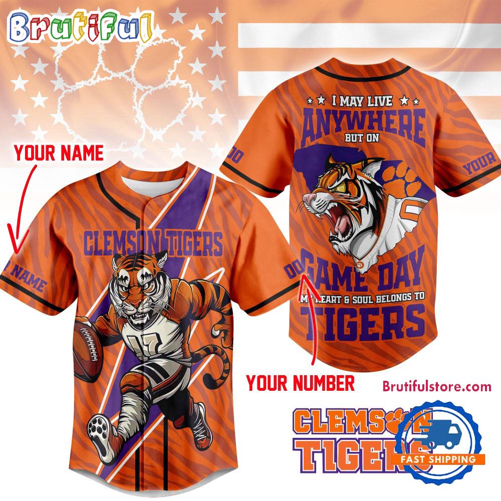 Clemson Tigers 2025 Ncaa Game Day Jersey Shirt