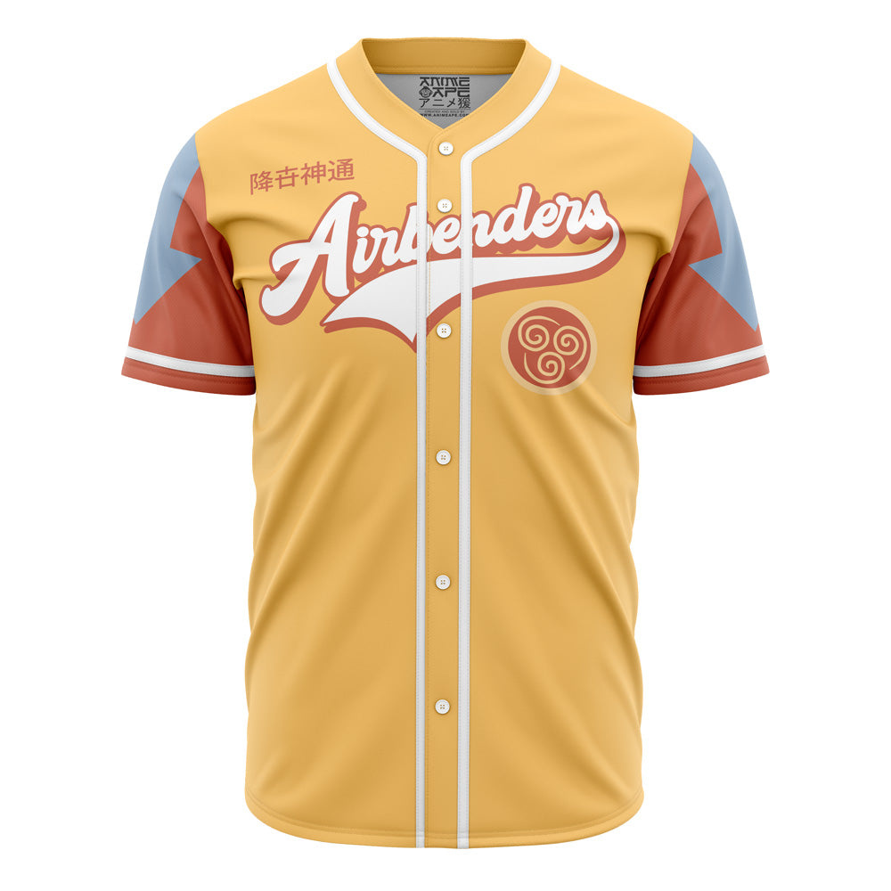 Airbender Baseball Jersey – Unique Anime-Inspired Design For Fans
