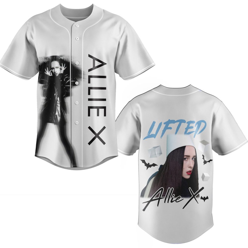 Stylish Allie X Baseball Jersey – Unique Graphic Design &amp; Comfortable Fit