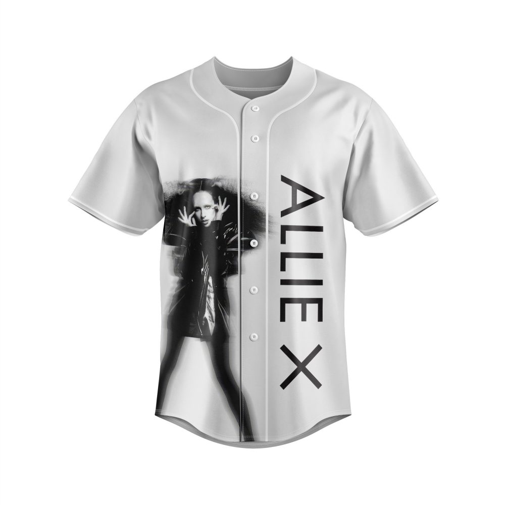 Stylish Allie X Baseball Jersey – Unique Graphic Design &amp; Comfortable Fit