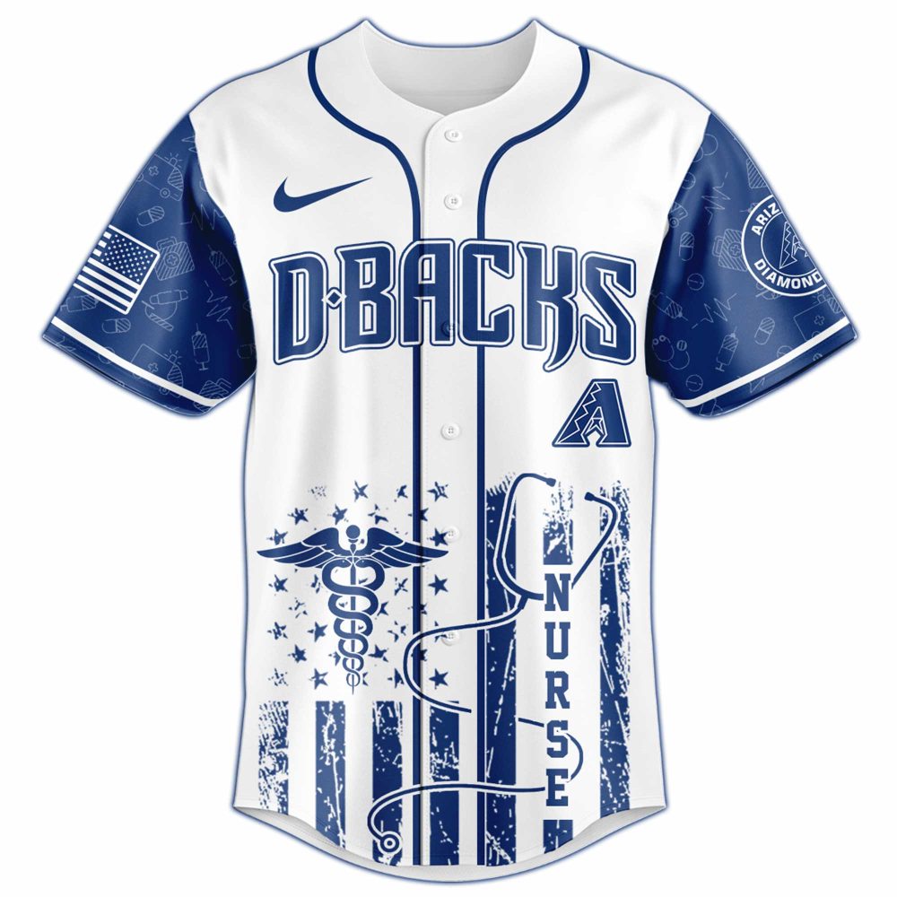 D-Backs Nurses Night 2025 Jersey - Limited Edition Support For Healthcare Heroes