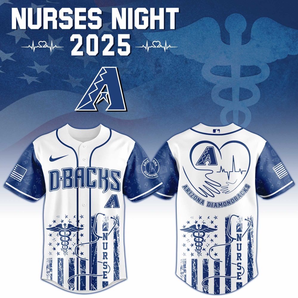 D-Backs Nurses Night 2025 Jersey - Limited Edition Support For Healthcare Heroes