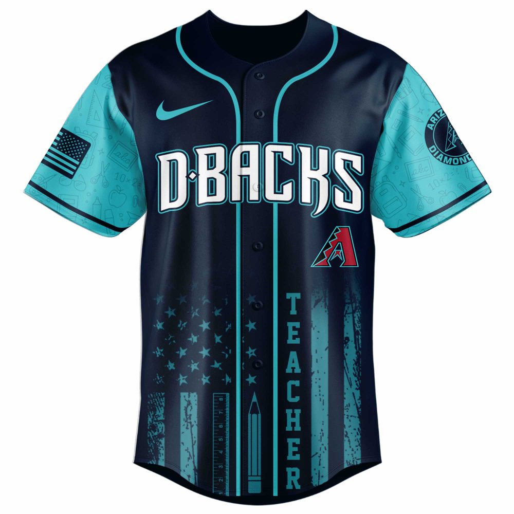 Celebrate Teachers: D-Backs Themed Jersey – Perfect Gift For Teacher Appreciation!