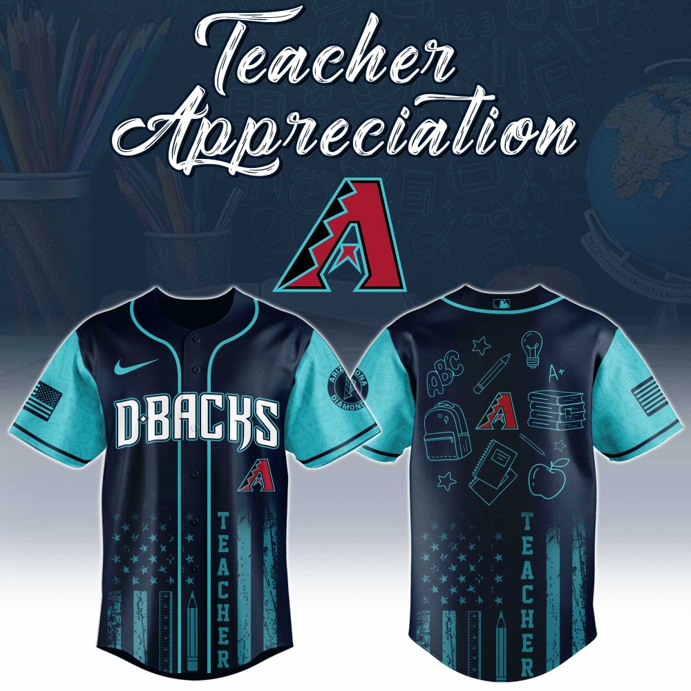 Celebrate Teachers: D-Backs Themed Jersey – Perfect Gift For Teacher Appreciation!