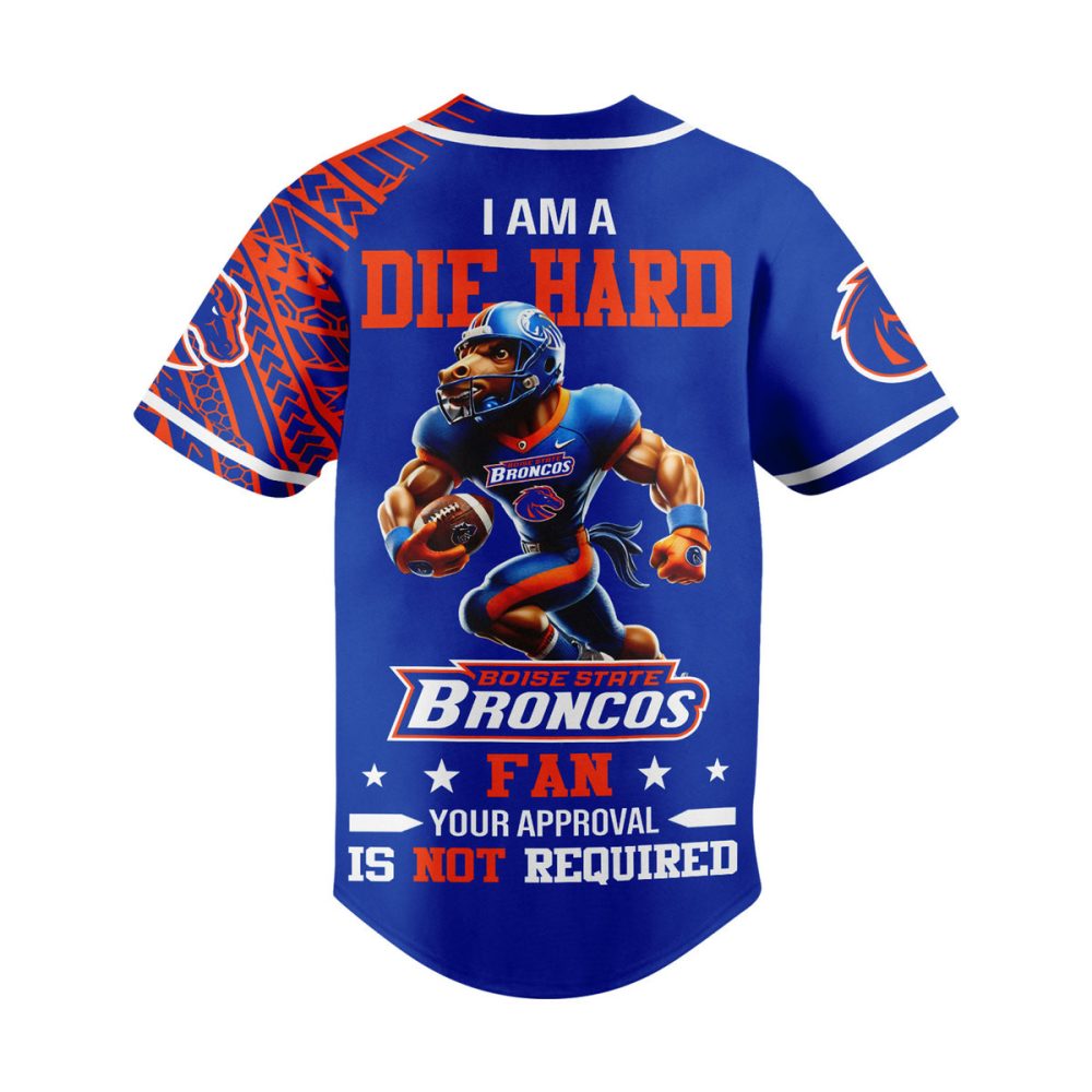 Boise State Broncos Fan Jersey - Bold Design For Die-Hard Supporters