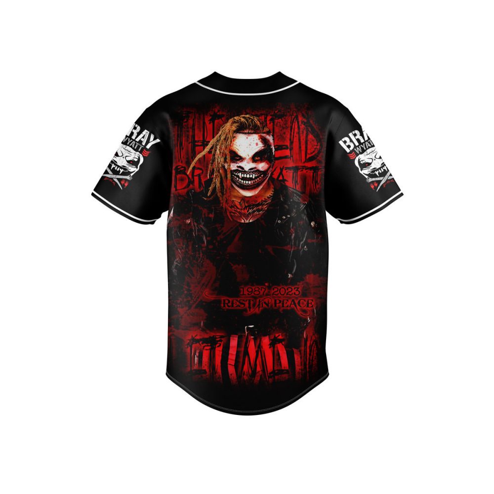 Limited Edition Horror Graphic Baseball Jersey - Bold And Unique Design