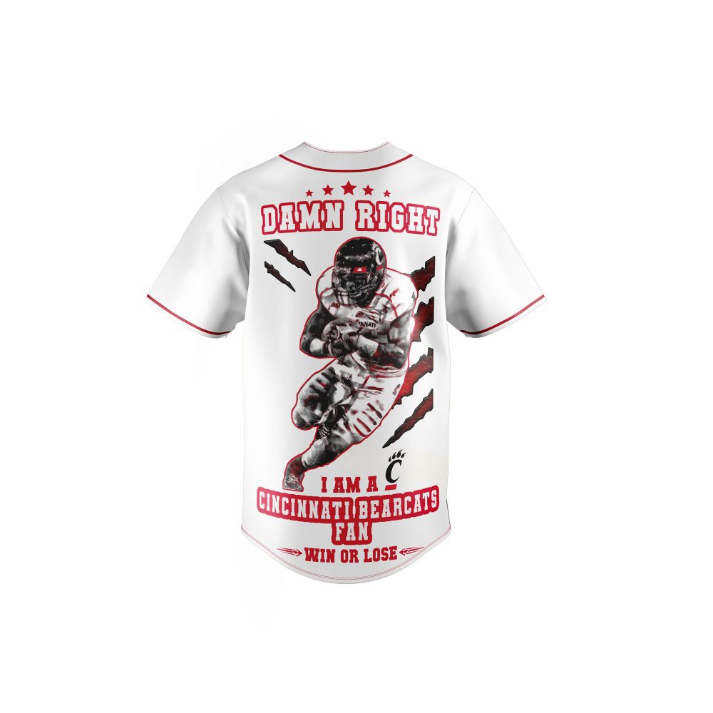 Show Your Team Spirit: Cincinnati Bearcats Fan Jersey - Die Hard Pride!