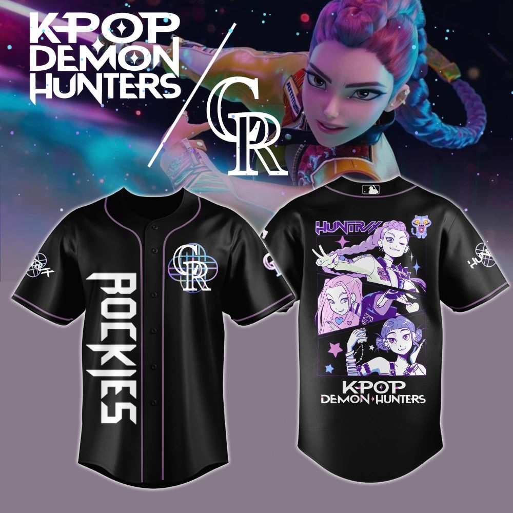 Kpop Demon Hunters Baseball Jersey – Stylish Anime-Inspired Design For Fans