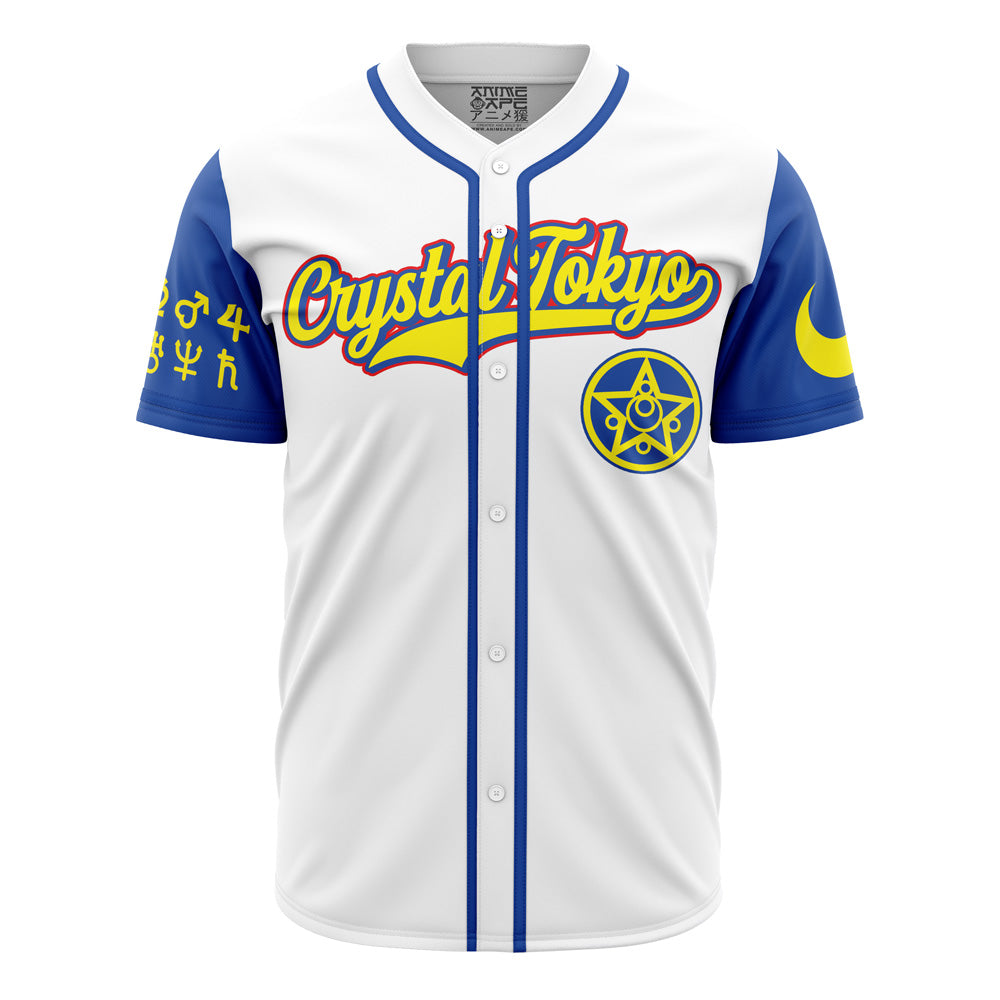 Crystal Tokyo Anime Baseball Jersey - Stylish &amp; Unique Design For Fans