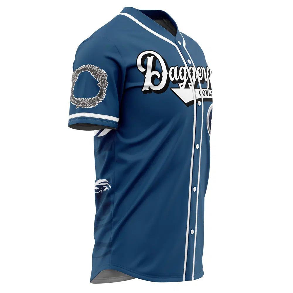 Stylish Blue Daggerfall Covenant Baseball Jersey – Premium Quality, Perfect Gift!