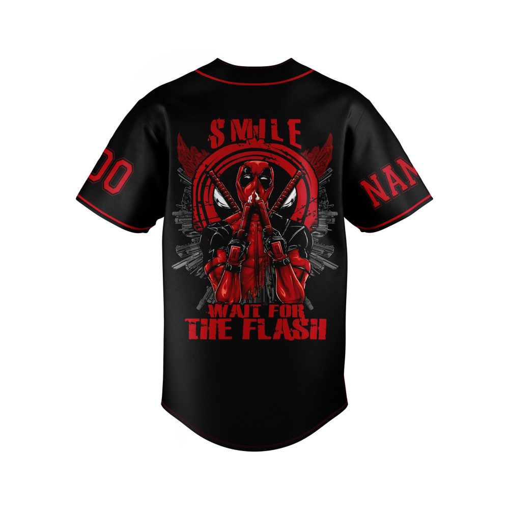 Maximum Effort Baseball Jersey - Bold Black &amp; Red Graphic Tee For Fans