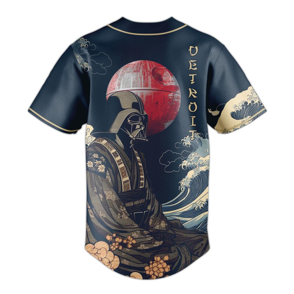 Limited Edition Samurai Darth Vader Baseball Jersey – Epic Style For Fans!