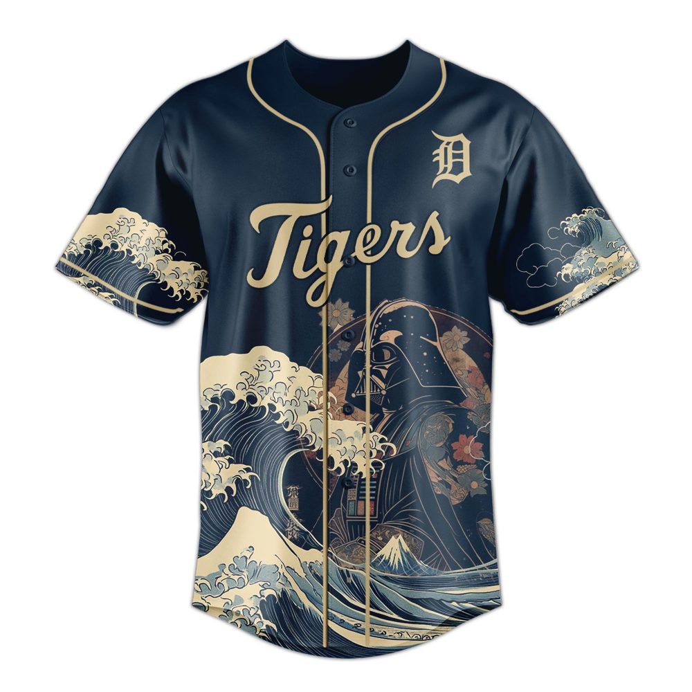 Limited Edition Samurai Darth Vader Baseball Jersey – Epic Style For Fans!