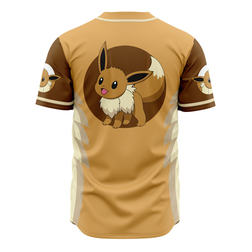 Stylish Eevee Baseball Jersey – Perfect Gift For Pokémon Fans!