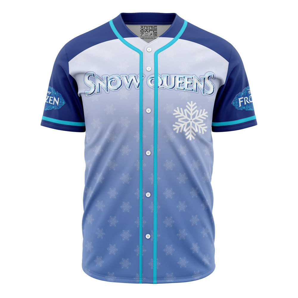 Snow Queens Baseball Jersey - Cool Winter Design, Perfect Gift For Fans!