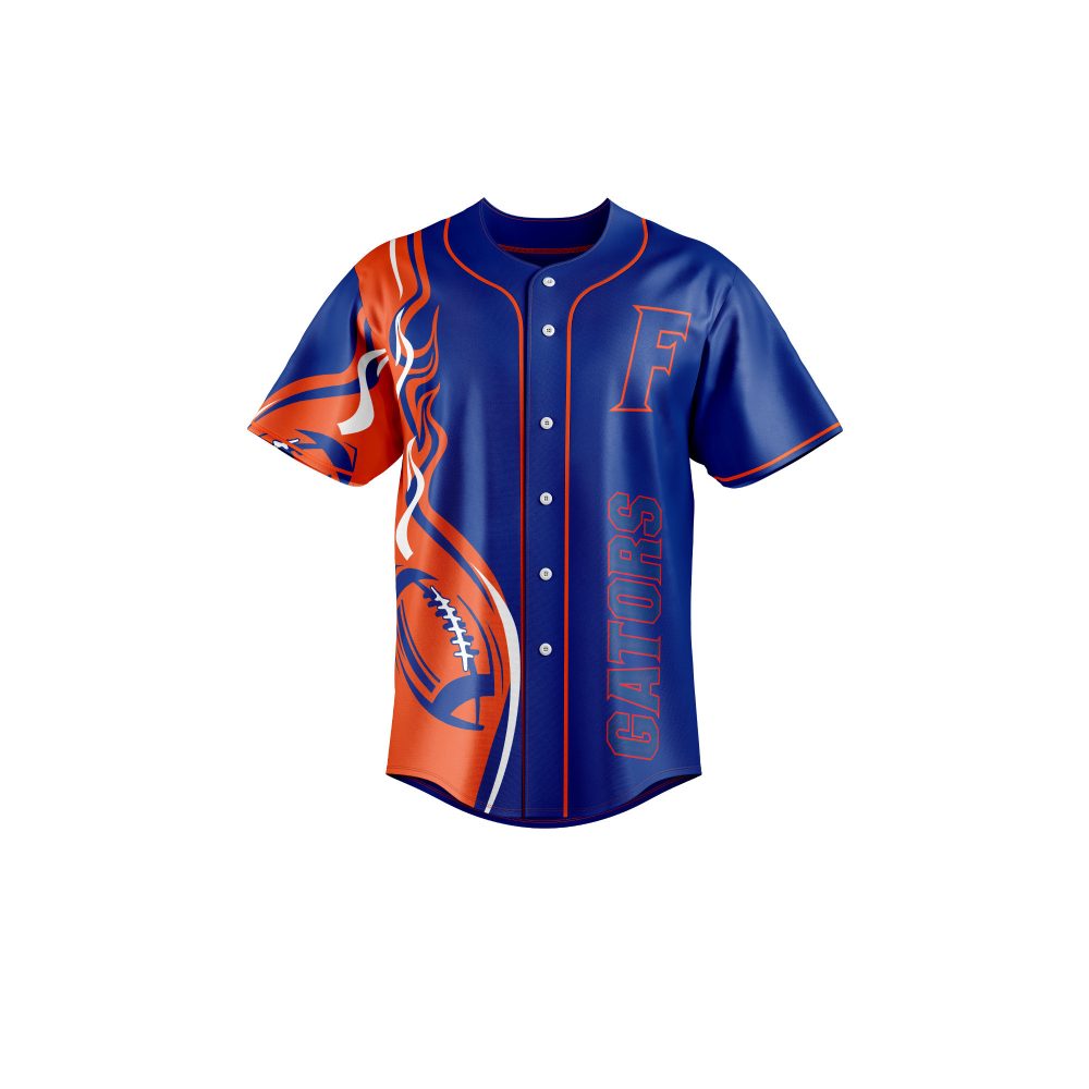 Florida Gators Fan Jersey - Vibrant Alligator Design Sports Shirt For Game Day