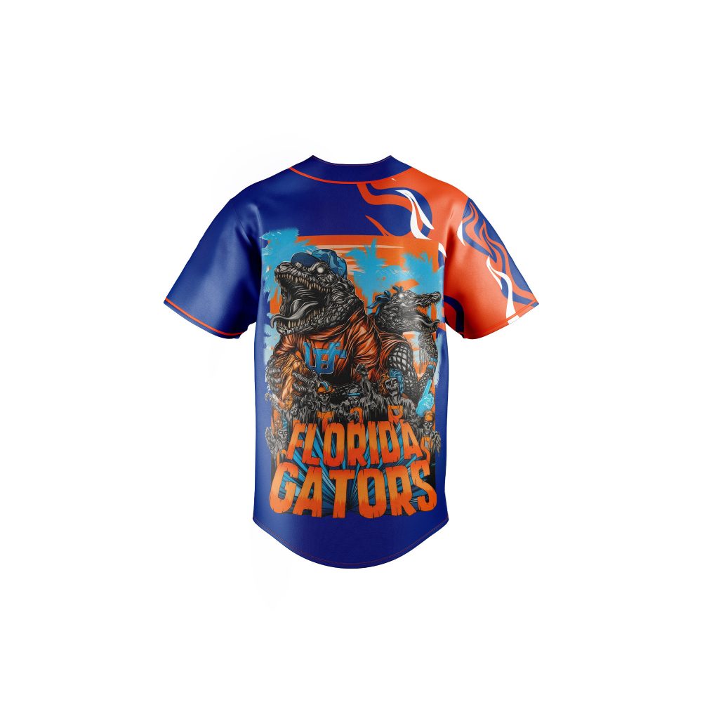 Florida Gators Fan Jersey - Vibrant Alligator Design Sports Shirt For Game Day