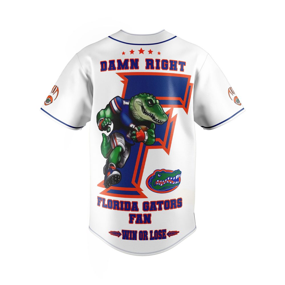 Florida Gators Baseball Jersey - Bold Fan Design, Perfect For Game Day!