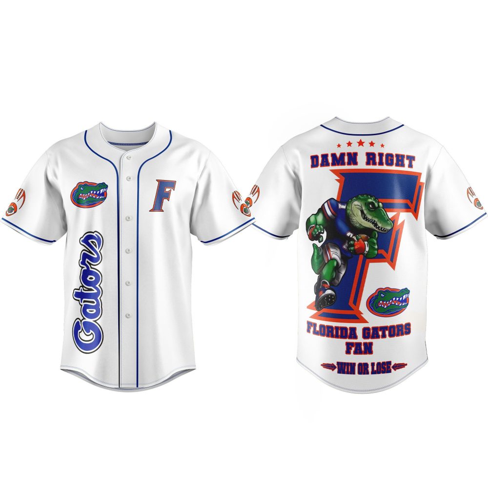 Florida Gators Baseball Jersey – Bold Fan Statement, Win Or Lose Gear!