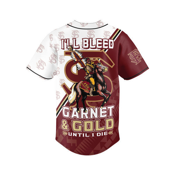 Florida State Seminoles Garnet &amp; Gold Baseball Jersey – Bold Fan Apparel