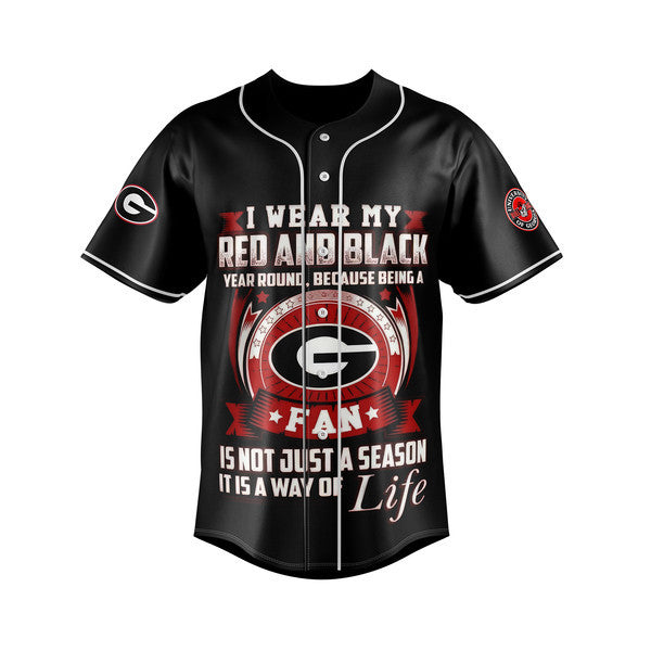 Bold Bulldogs Fan Jersey - Red &amp; Black Skull Design, Ultimate Game Day Apparel