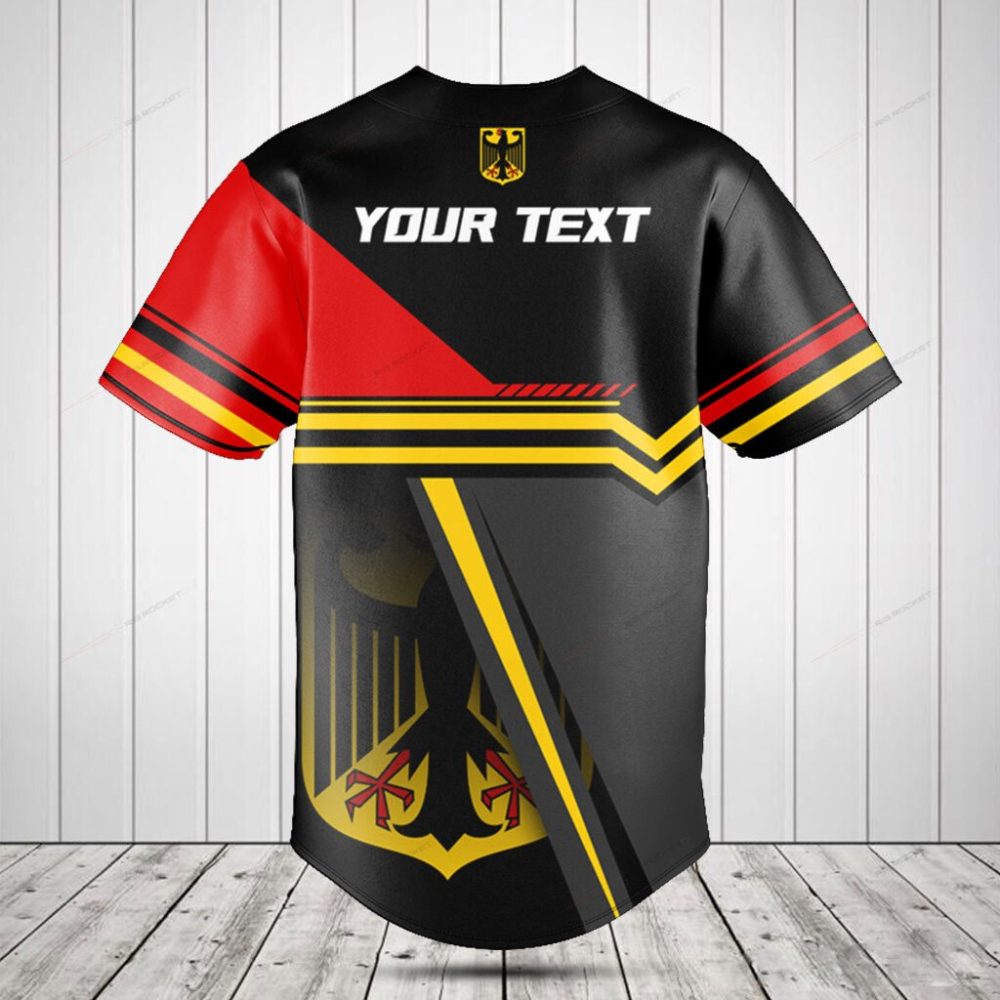 Stylish Germany Flag Baseball Jersey – Bold, Comfortable &amp; Perfect For Fans