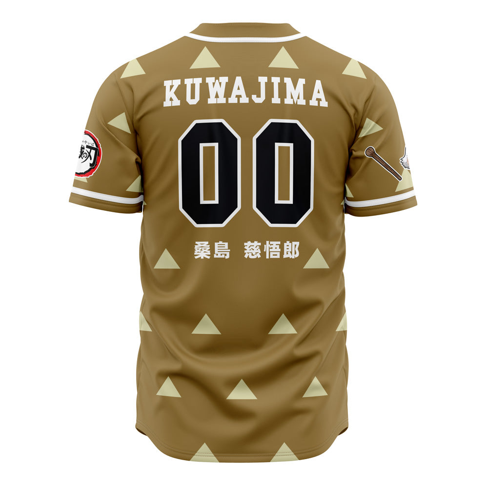 Stylish Anime-Inspired Baseball Jersey - Unique Design For Fans &amp; Collectors