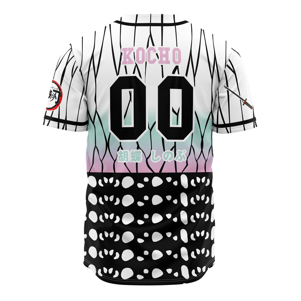 Anime-Inspired Butterfly Baseball Jersey - Unique Design, Comfortable Fit