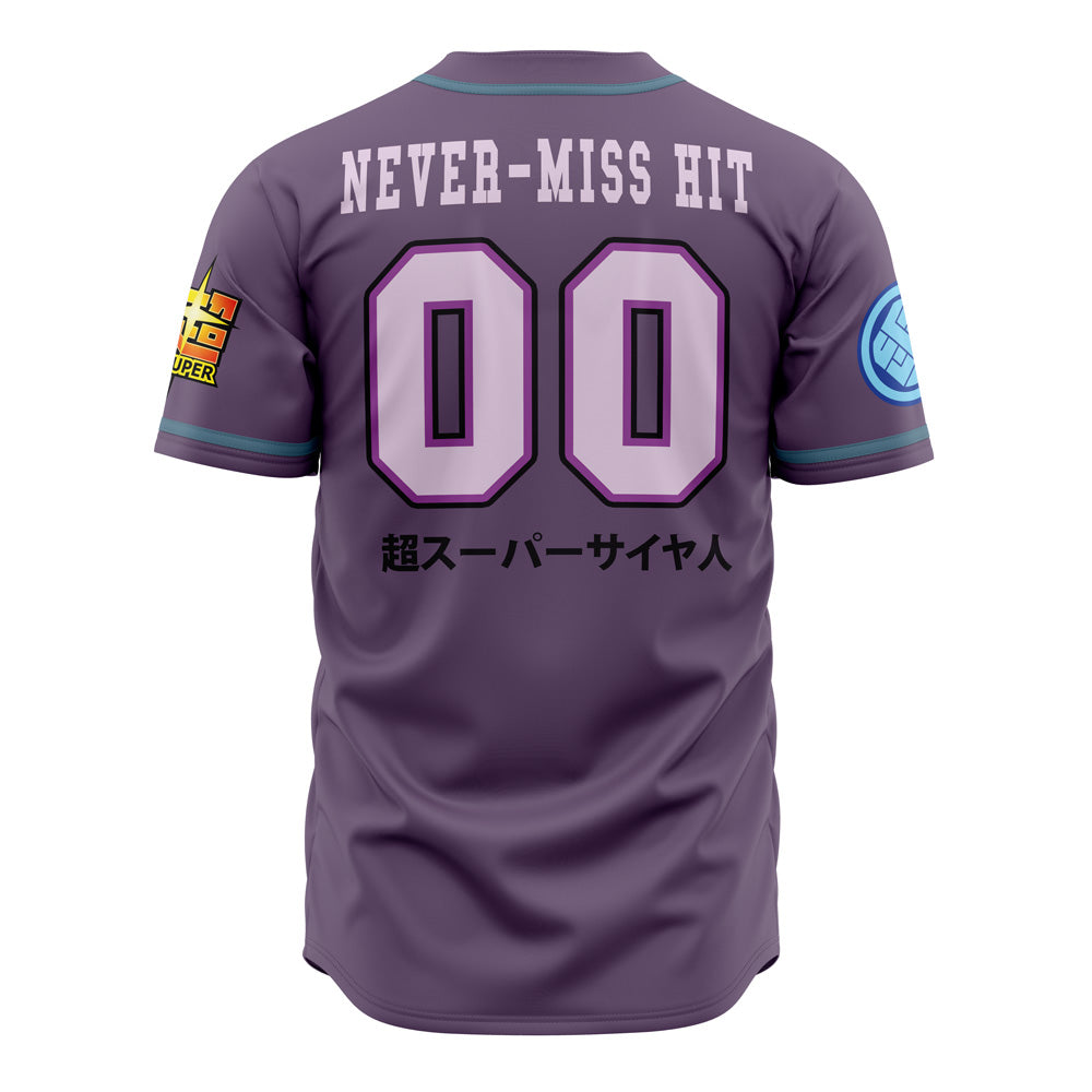 Legendary Hitman Anime Baseball Jersey - Stylish Purple Graphic Tee For Fans