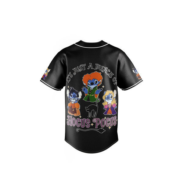 Magical Hocus Pocus Baseball Jersey - Fun Witchy Design For Fans