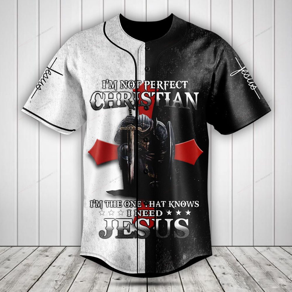 Unique Christian Baseball Jersey – Inspirational Faith Design For Believers
