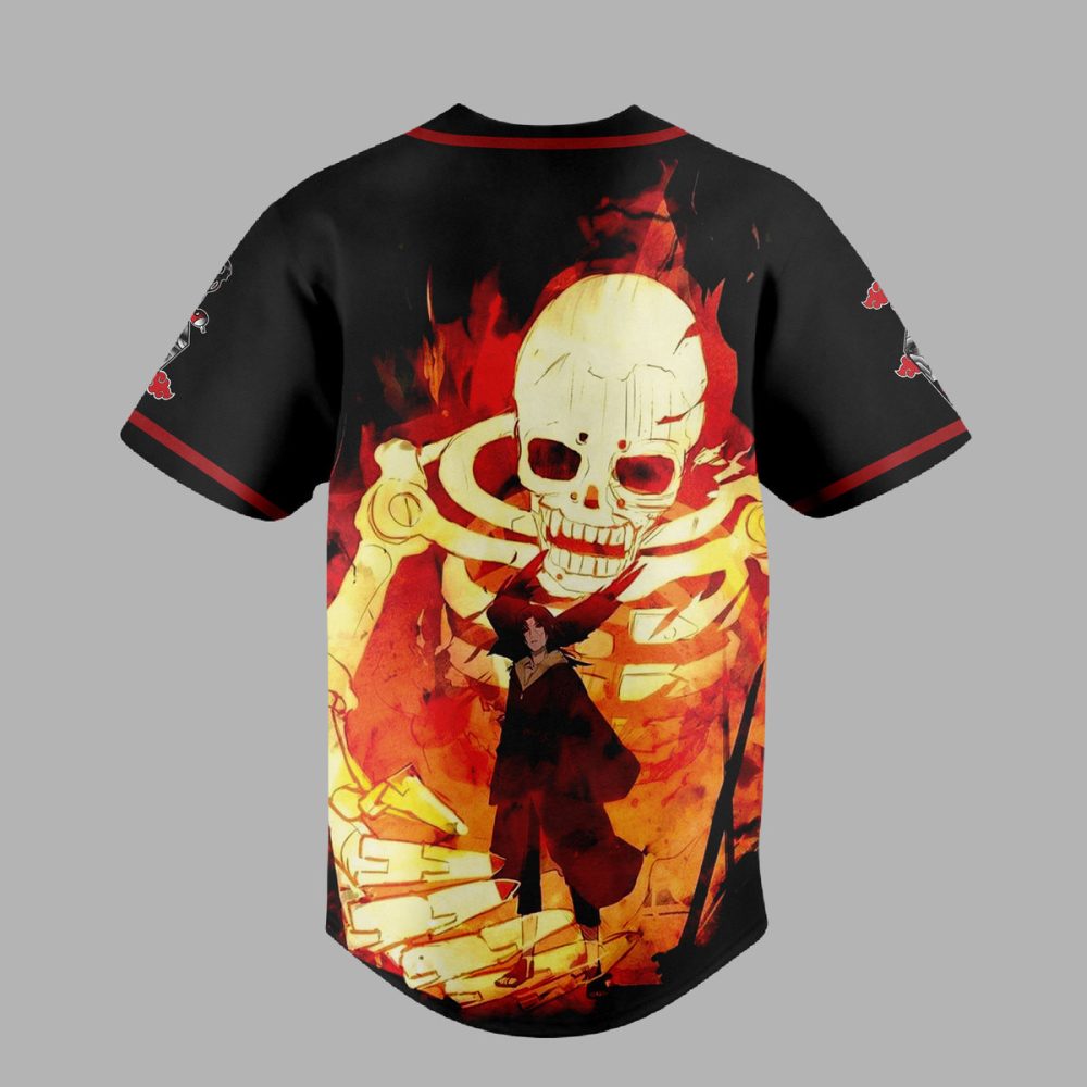 Anime Samurai Baseball Jersey – Unique Graphic Tee For Fans, Unisex Design