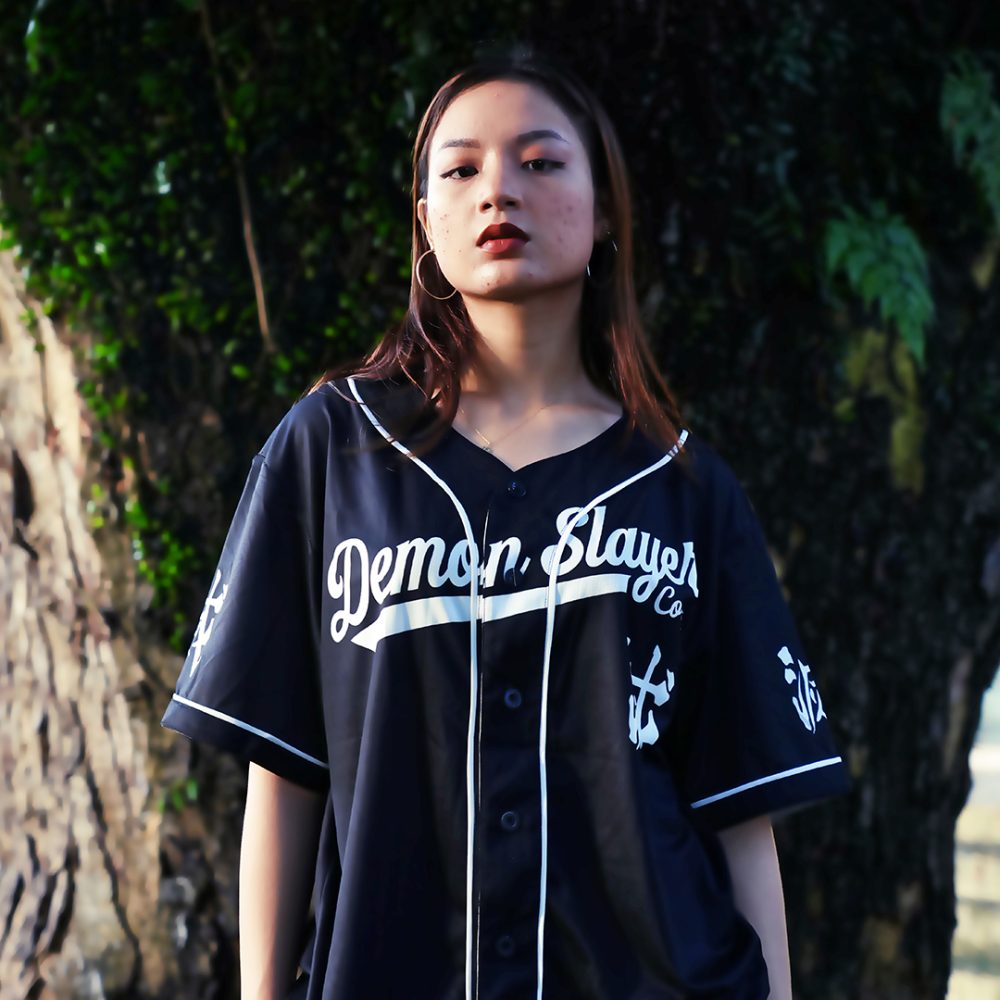 Demon Slayer Corps Baseball Jersey - Stylish Anime Fan Apparel