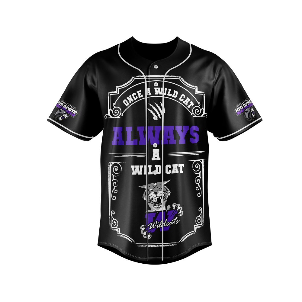 Wildcat Pride Baseball Jersey - Bold Fan Apparel For Game Day Enthusiasts