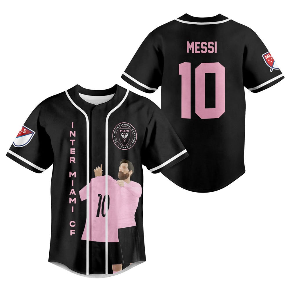 Inter Miami Cf Jersey - Black Messi 10 - Official Soccer Fan Gear