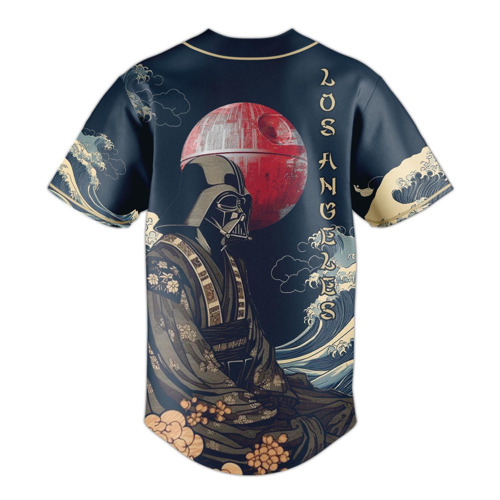 Epic Samurai Dark Warrior Baseball Jersey - Limited Edition Art Design Tee