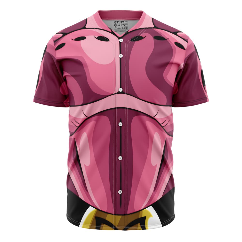 Anime-Inspired Pink Graphic Baseball Jersey – Bold, Stylish &amp; Unique Design