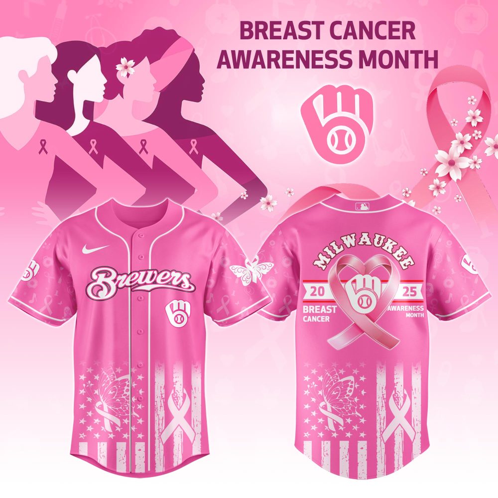Support Breast Cancer Awareness: Limited Edition Pink Baseball Jersey