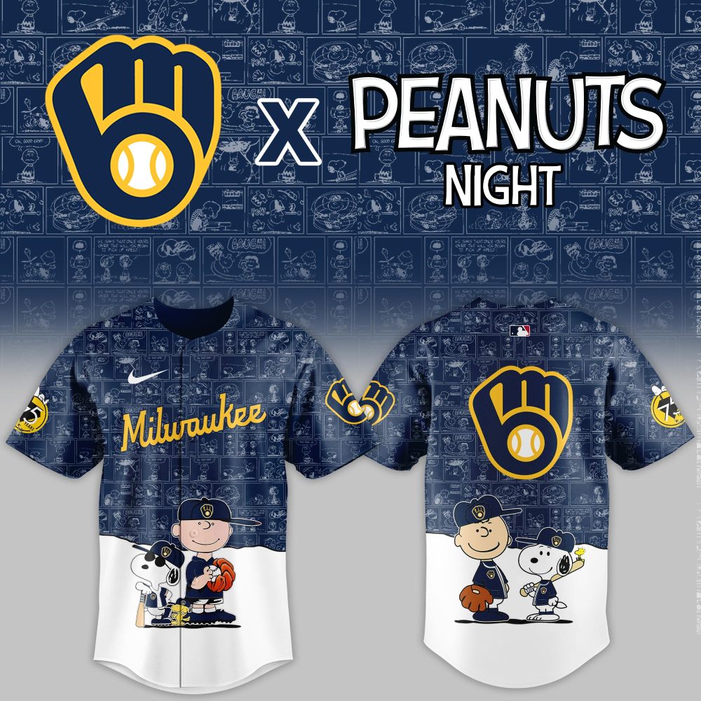 Limited Edition Milwaukee Peanuts Night Baseball Jersey – Collector'S Item