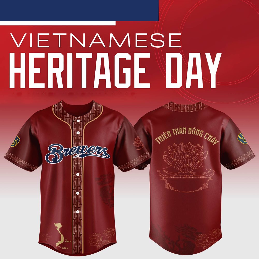 Vietnamese Heritage Day Baseball Jersey - Unique Cultural Design, Limited Edition