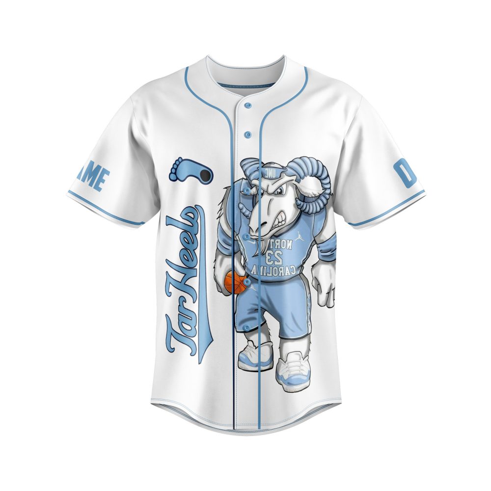 Unc Tar Heels Baseball Jersey - Stylish North Carolina Fan Gear For Game Day