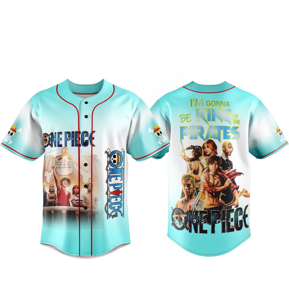 One Piece Pirate King Baseball Jersey - Vibrant Anime Fan Gear For All Ages
