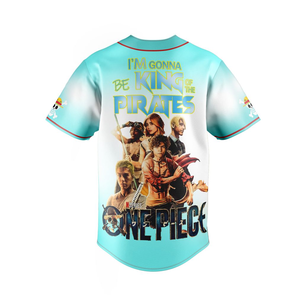 One Piece Pirate King Jersey – Vibrant Anime Fan Apparel For Ultimate Adventure