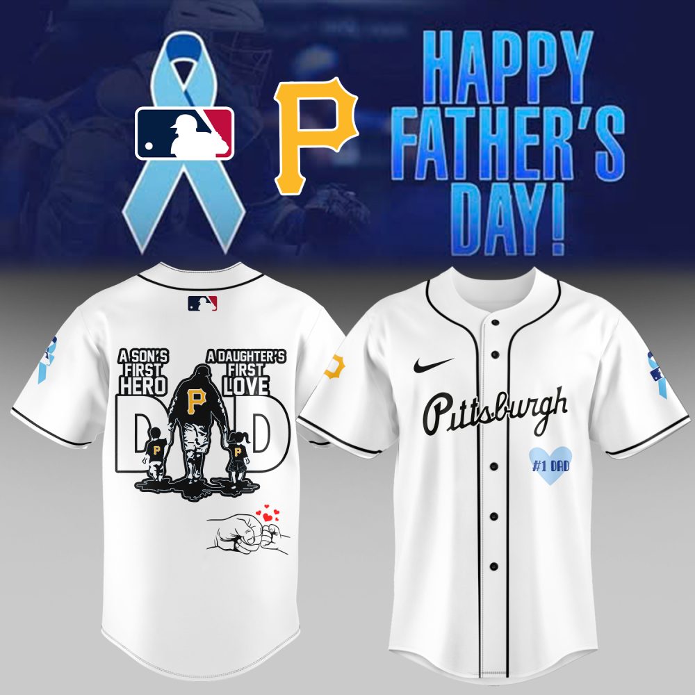 Celebrate Father'S Day With Pittsburgh Baseball Jersey - Perfect Gift For Dad! #1 Dad Design