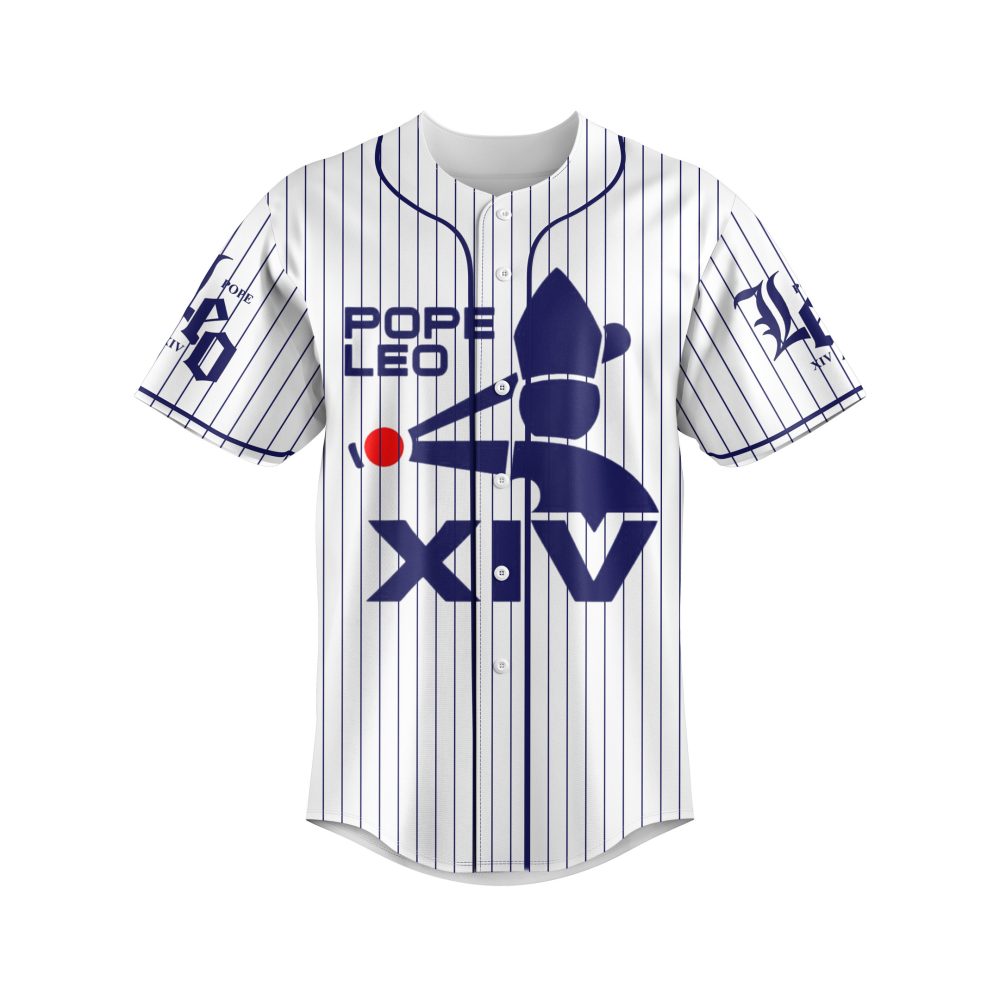 Da Pope Baseball Jersey - Fun Chicago Style Sports Fan Apparel
